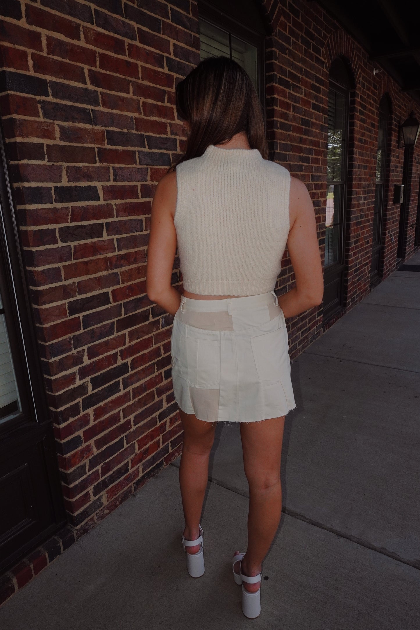 haley sweater tank