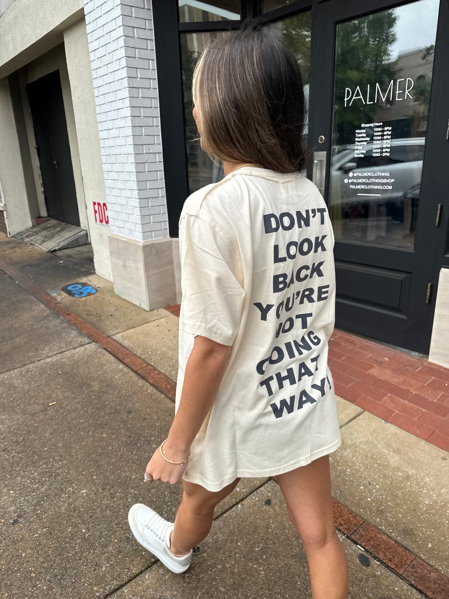 don’t look back tshirt