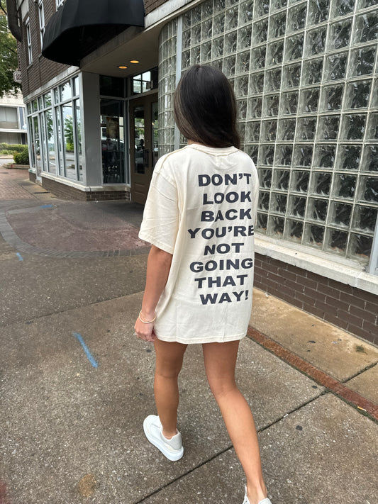 don’t look back tshirt