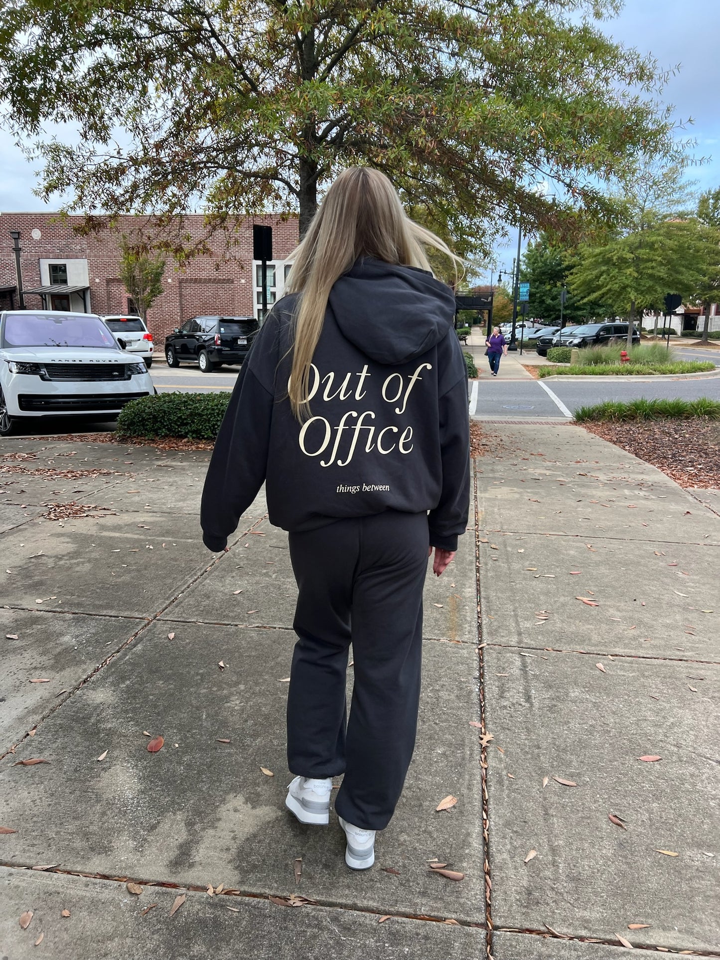 out of office hoodie set