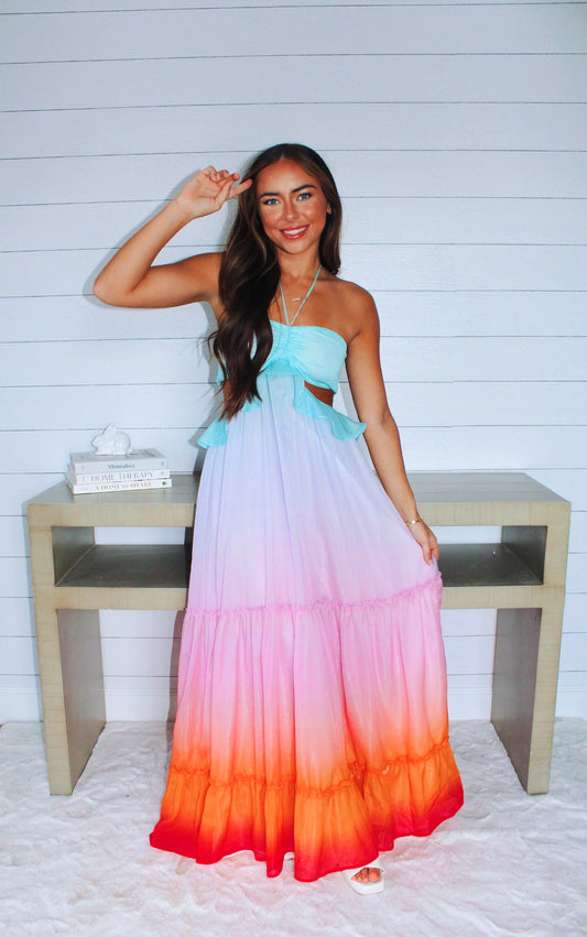 rainbow maxi