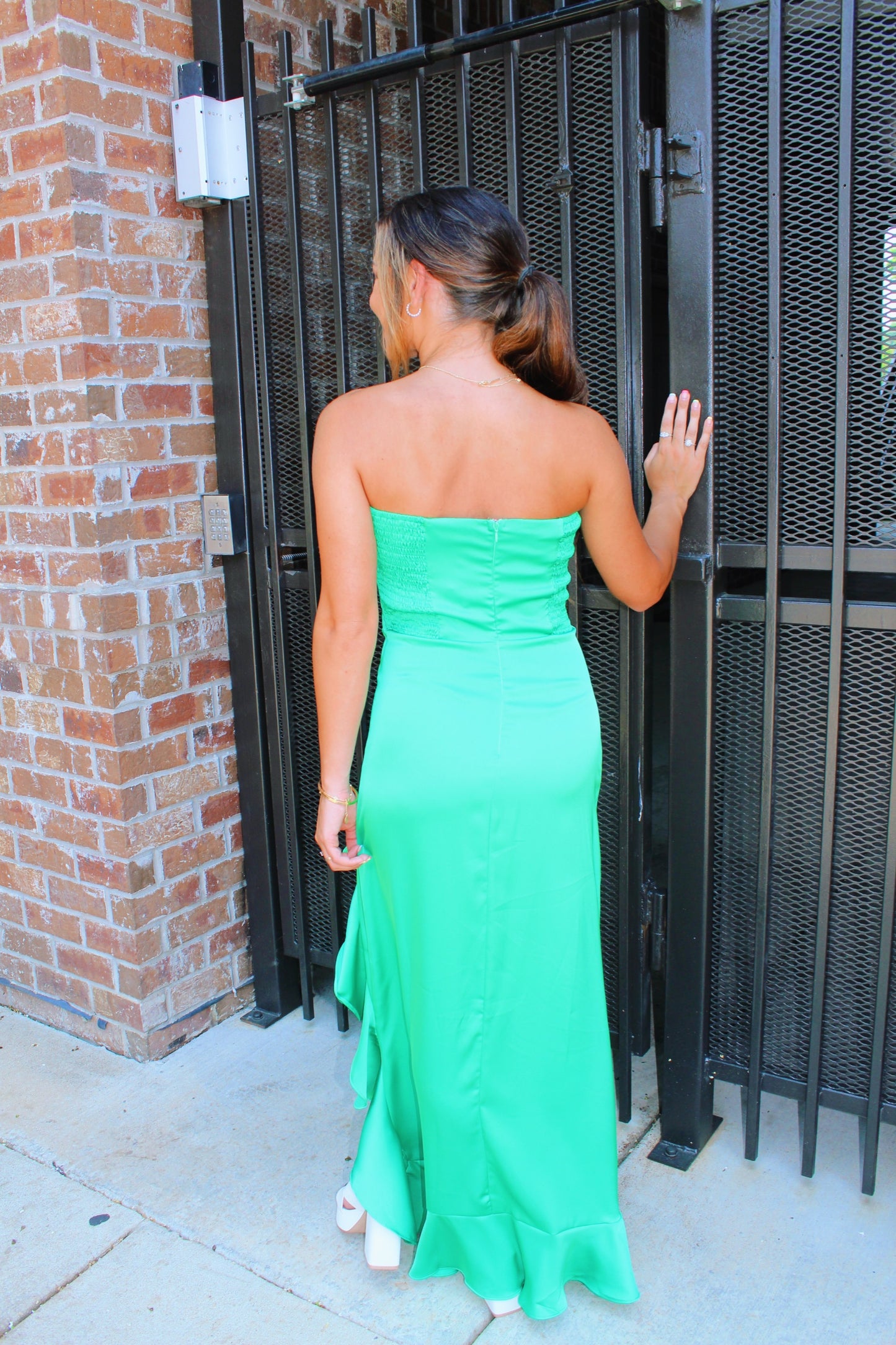 lovin’ you strapless dress