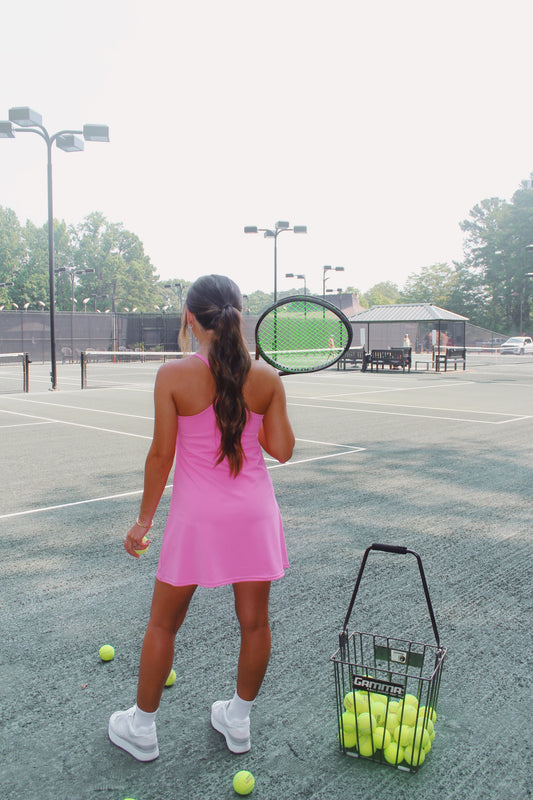 let’s get active tennis dress